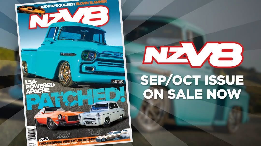Patch’s ’59 Apache Makes the NZV8 Cover
