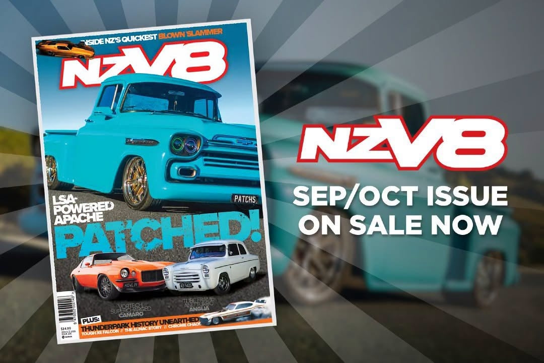 Patch’s ’59 Apache Makes the NZV8 Cover