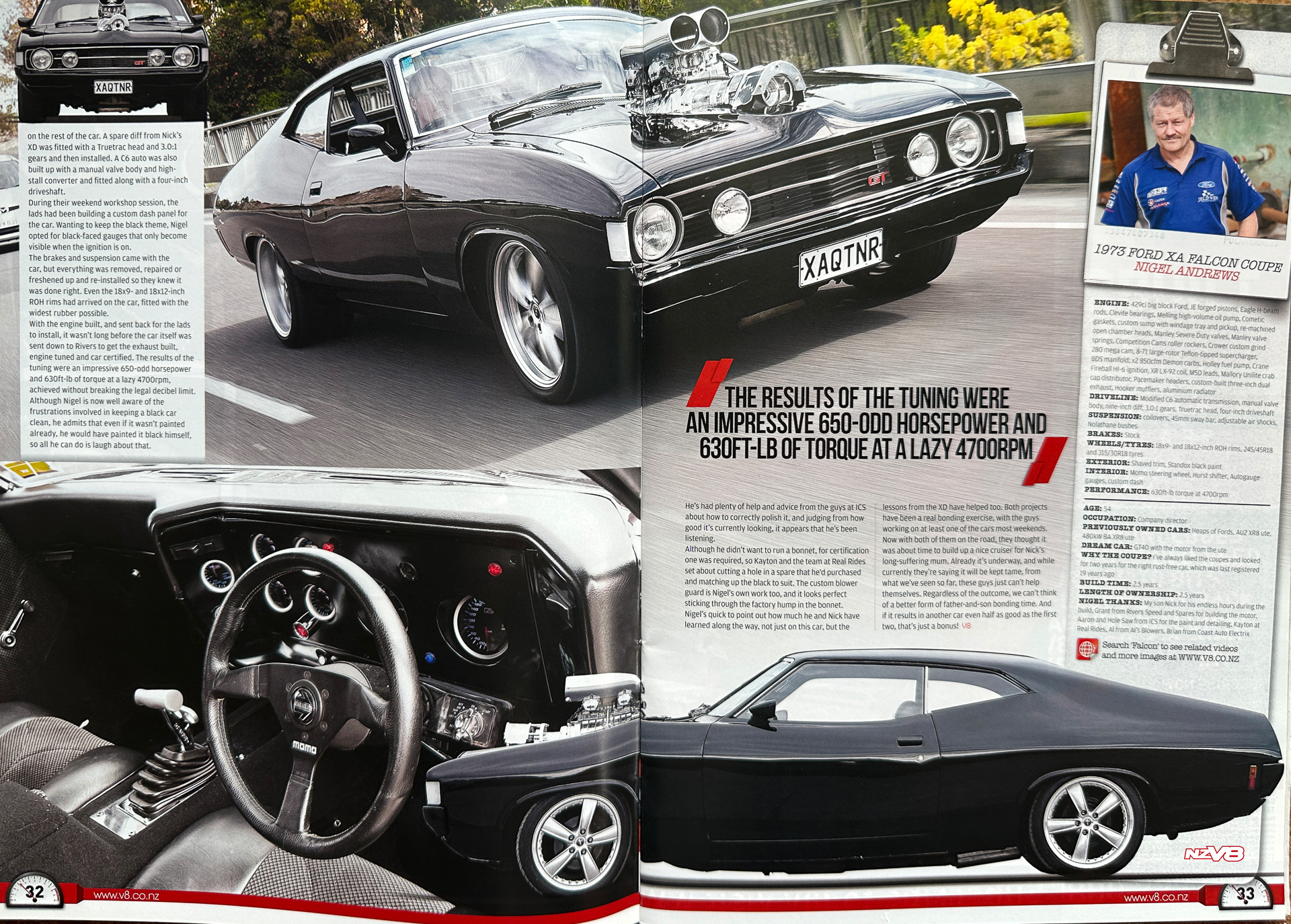 10 1973 Ford XA Falcon Coupe